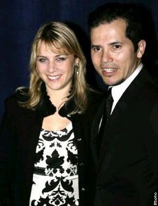 John Leguizamo and Justine Maurer