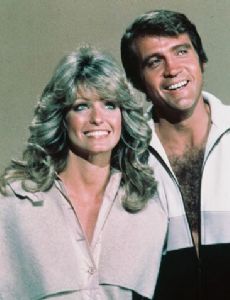 Farrah Fawcett and Lee Majors