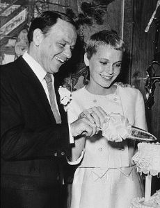 Frank Sinatra and Mia Farrow