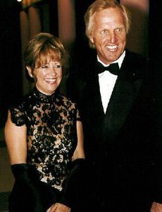 Greg Norman and Laura Norman