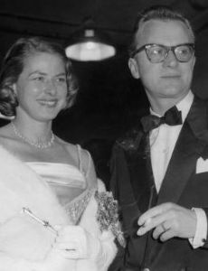 Ingrid Bergman and Lars Schmidt