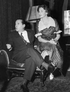 Ingrid Bergman and Roberto Rossellini