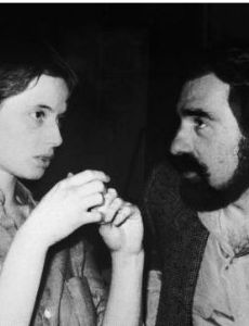 Isabella Rossellini and Martin Scorsese