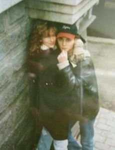 Jennifer Grey and Johnny Depp