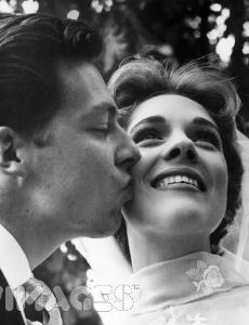 Julie Andrews and Tony Walton