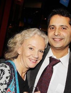 Hayley Mills and Firdous Bamji
