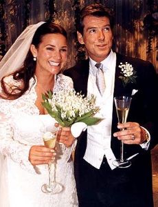 Keely Shaye Smith and Pierce Brosnan