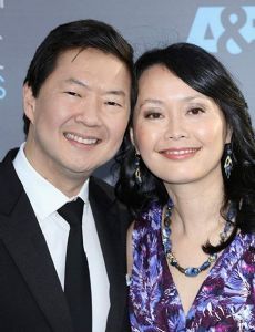 Ken Jeong and Tran Ho (wife)