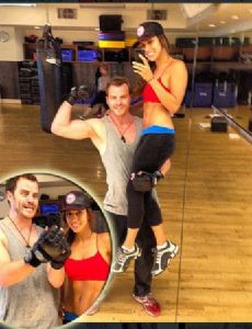 Leilani Dowding and Robert Kazinsky