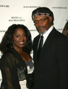 LaTanya Richardson and Samuel L. Jackson