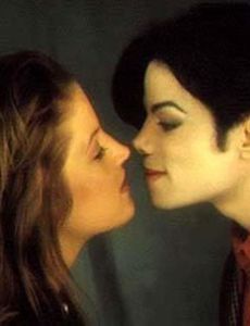 Lisa Marie Presley and Michael Jackson