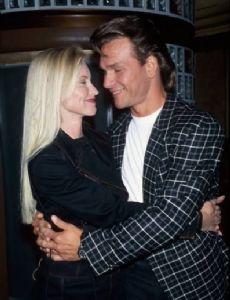 Lisa Niemi and Patrick Swayze