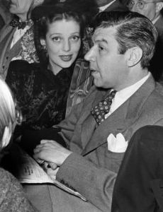 Loretta Young and Tom Lewis