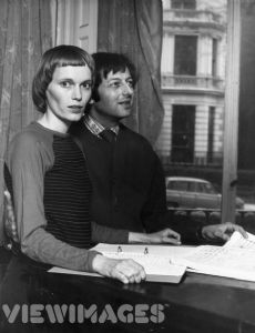 Mia Farrow and Andre Previn