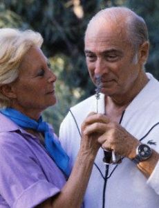 Michele Morgan and Gerard Oury