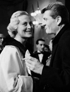 Michele Morgan and Henri Vidal