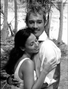 Natalie Imbruglia and Daniel Johns