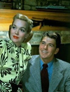 Ronald Reagan and Jane Wyman