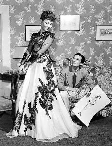 Oleg Cassini and Gene Tierney