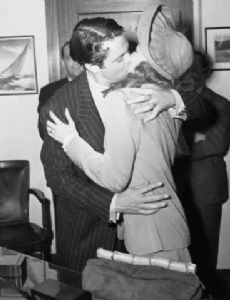 Orson Welles and Rita Hayworth