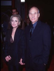 Patrick Stewart and Wendy Neuss