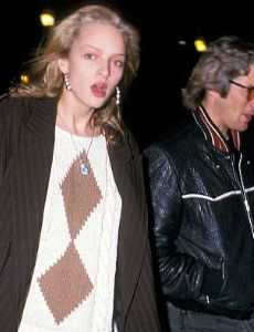 Richard Gere and Uma Thurman