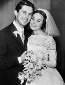 Robert Evans and Sharon Hugueny