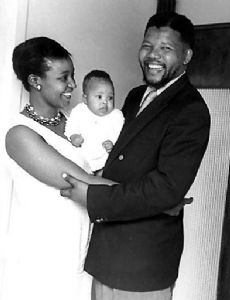 Winnie Mandela and Nelson Mandela