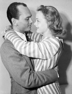 Yul Brynner and Virginia Gilmore