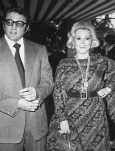 Zsa Zsa Gabor and Michael O'Hara