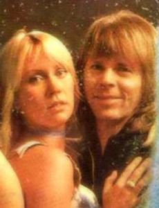 Bjorn Ulvaeus and Agnetha Faltskog