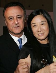 Vera Wang and Arthur Becker