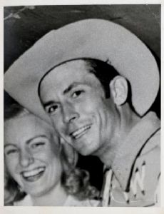 Hank Williams and Audrey Williams