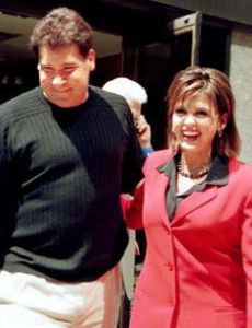 Marie Osmond and Brian Blosil