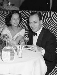 Merle Oberon and Bruno Pagliai