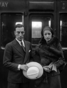 Natalie Talmadge and Buster Keaton