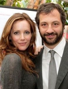 Leslie Mann and Judd Apatow