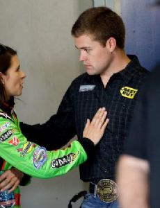Ricky Stenhouse, Jr. and Danica Patrick
