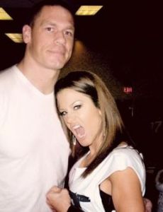 Lisa Marie Varon and John Cena 