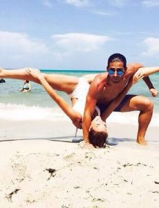 Zuleyka Rivera Mendoza and Jason Canela