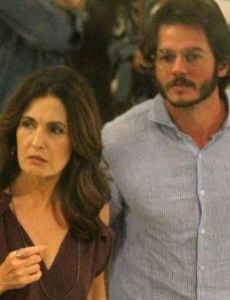 Fatima Bernardes and Túlio Gadelha (advogado)
