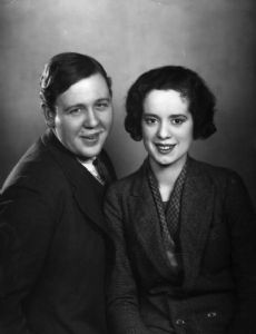 Elsa Lanchester and Charles Laughton