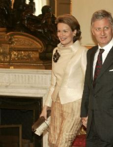 Crown Prince Philippe and Crown Princess Mathilde