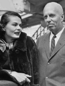 Howard Hawks and Dee Hartford
