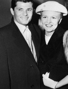 Peggy Lee and Dewey Martin