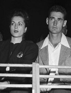 Ted Williams and Doris Soule