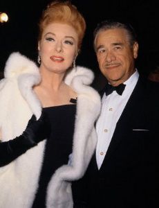 Greer Garson and E.E. Fogelson