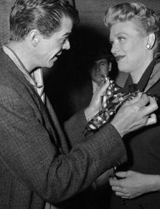 Brooks West and Eve Arden