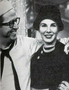 Phil Silvers and Evelyn Patrick