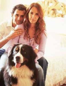 Marcos Pasquim and Fabiana Kherlakian
